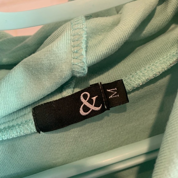 & | Mint To Be Doublehood Sweater - Picture 6 of 9